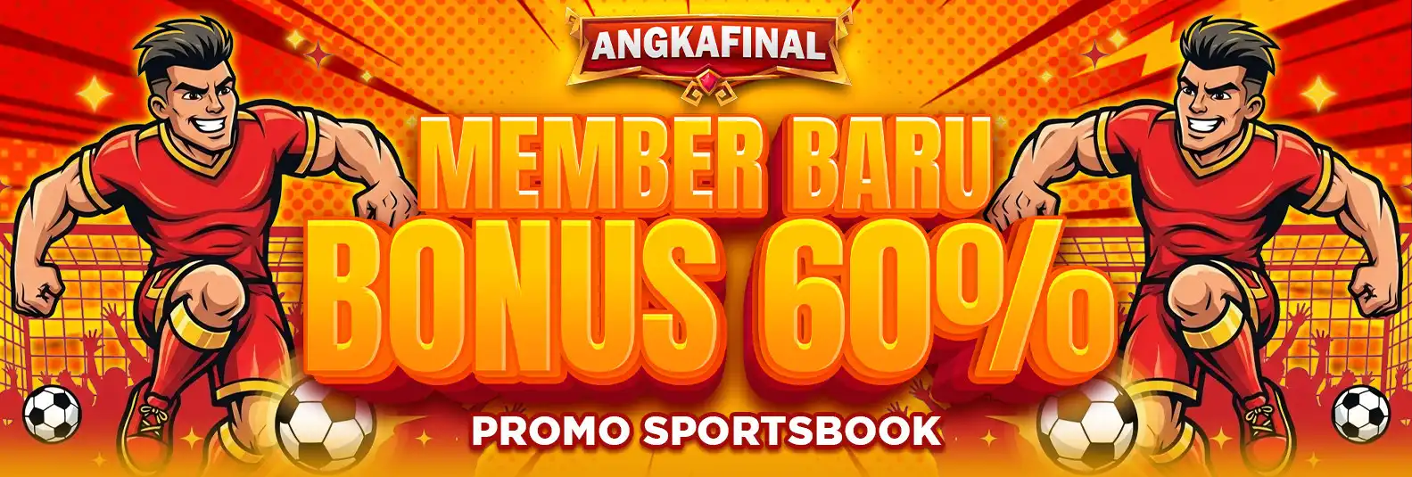 BONUS MEMBER BARU 60% SPORTBOOK